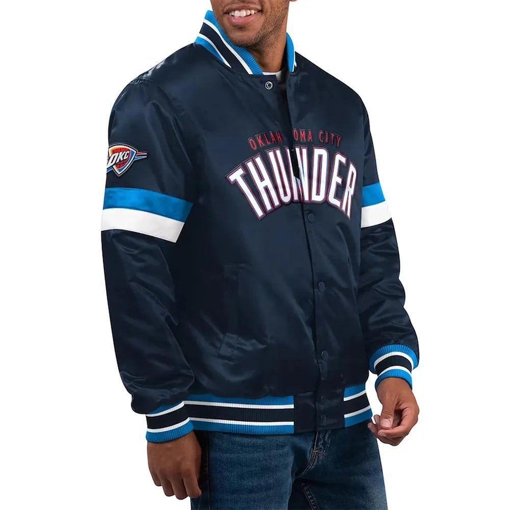 Home Game Oklahoma City Thunder Navy Jacket