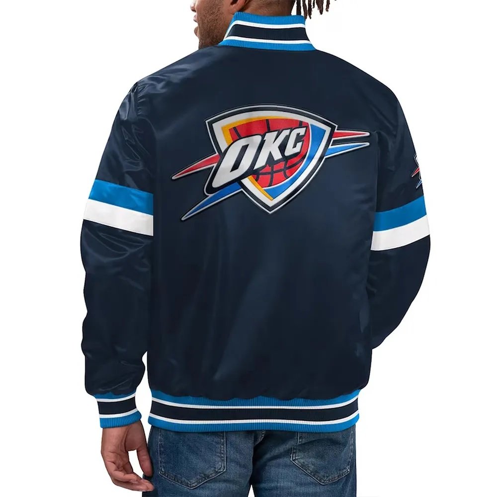 Home Game Oklahoma City Thunder Navy Jacket