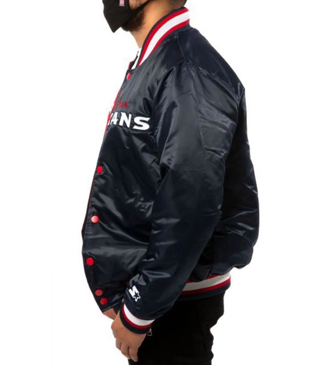 Houston Texans Starter Satin Jacket