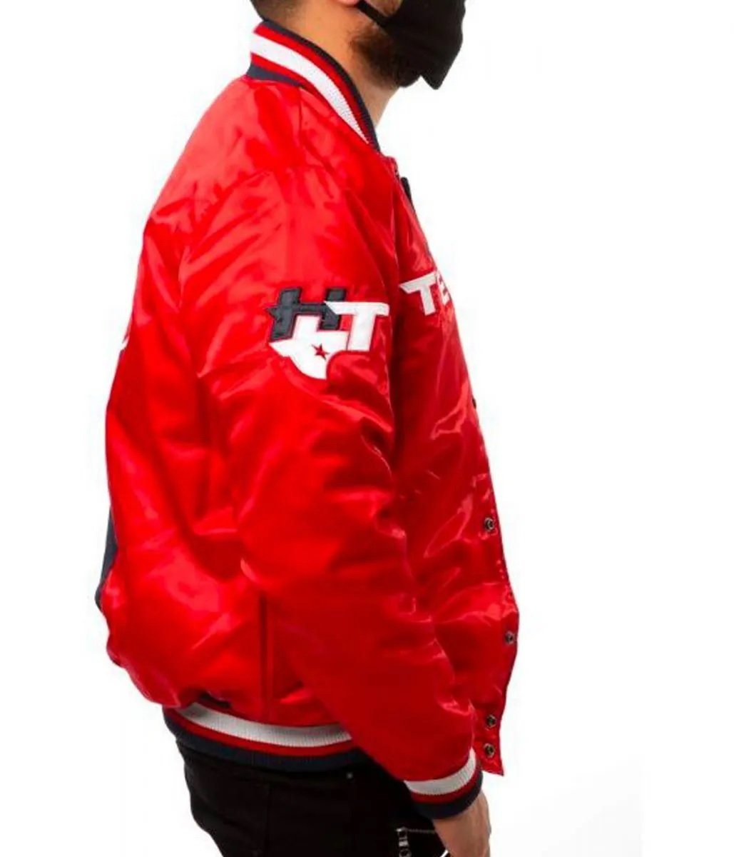 Houston Texans Starter Satin Jacket