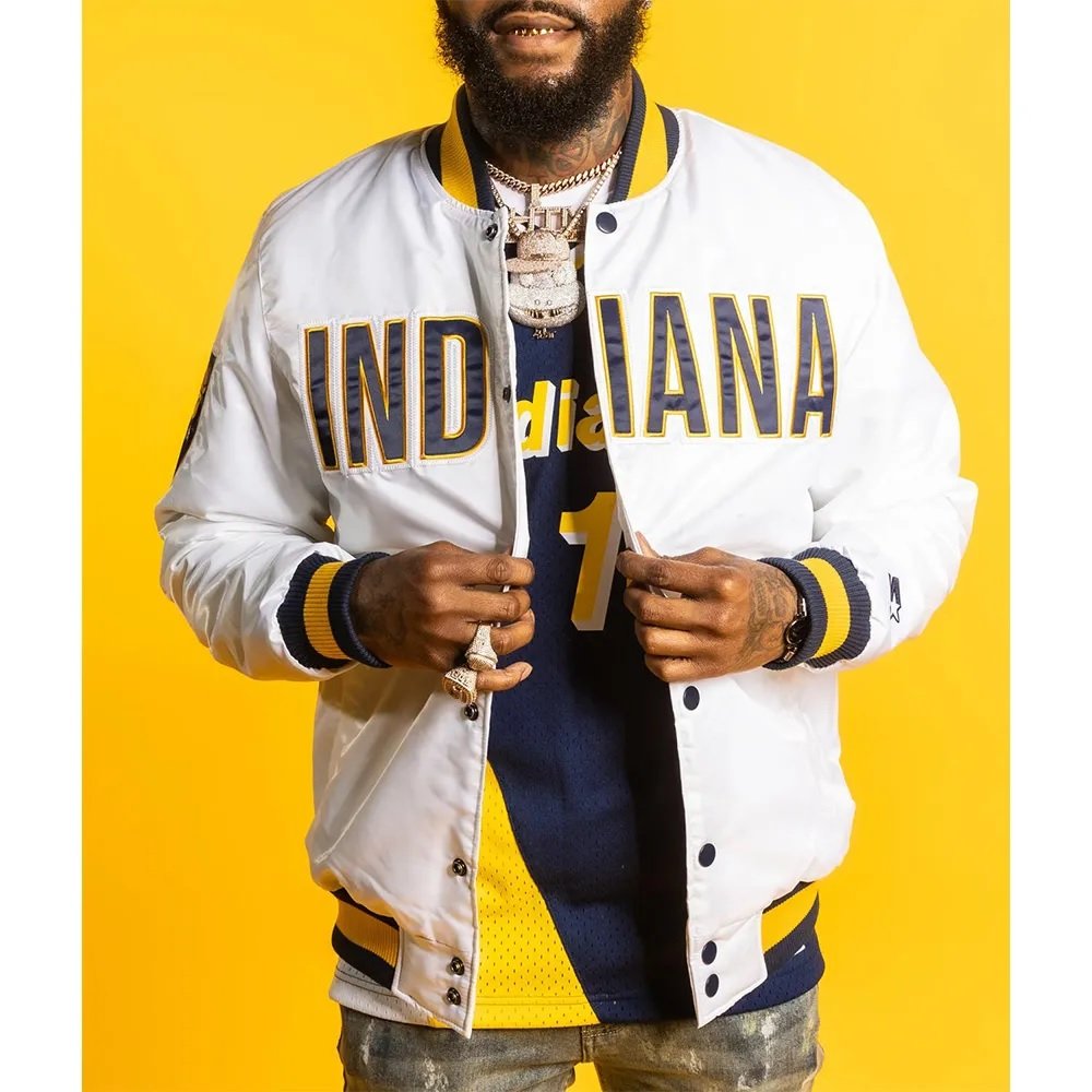 Indiana Pacers X White Jacket