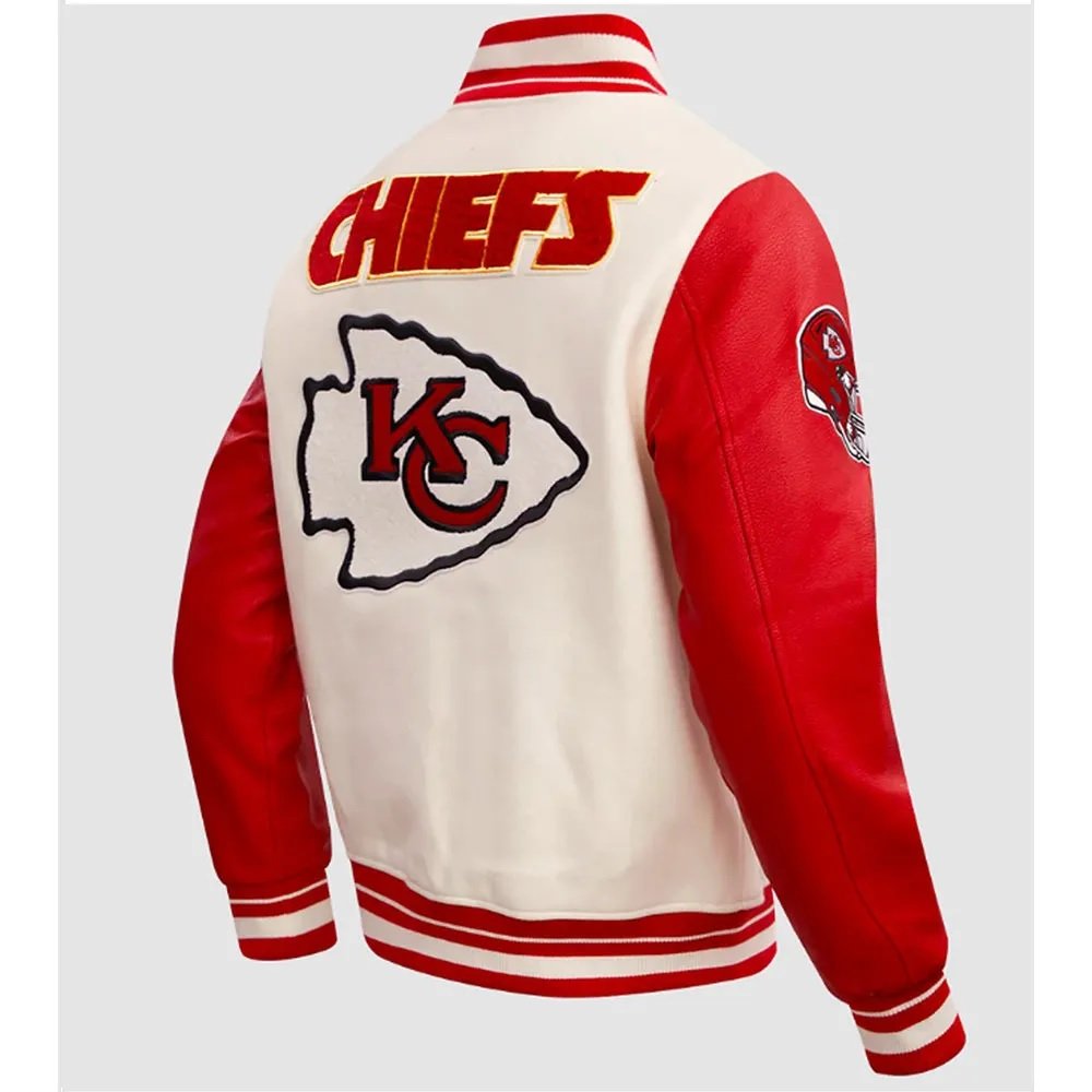 Kansas City Chiefs Retro Classic Rib Varsity Jacket