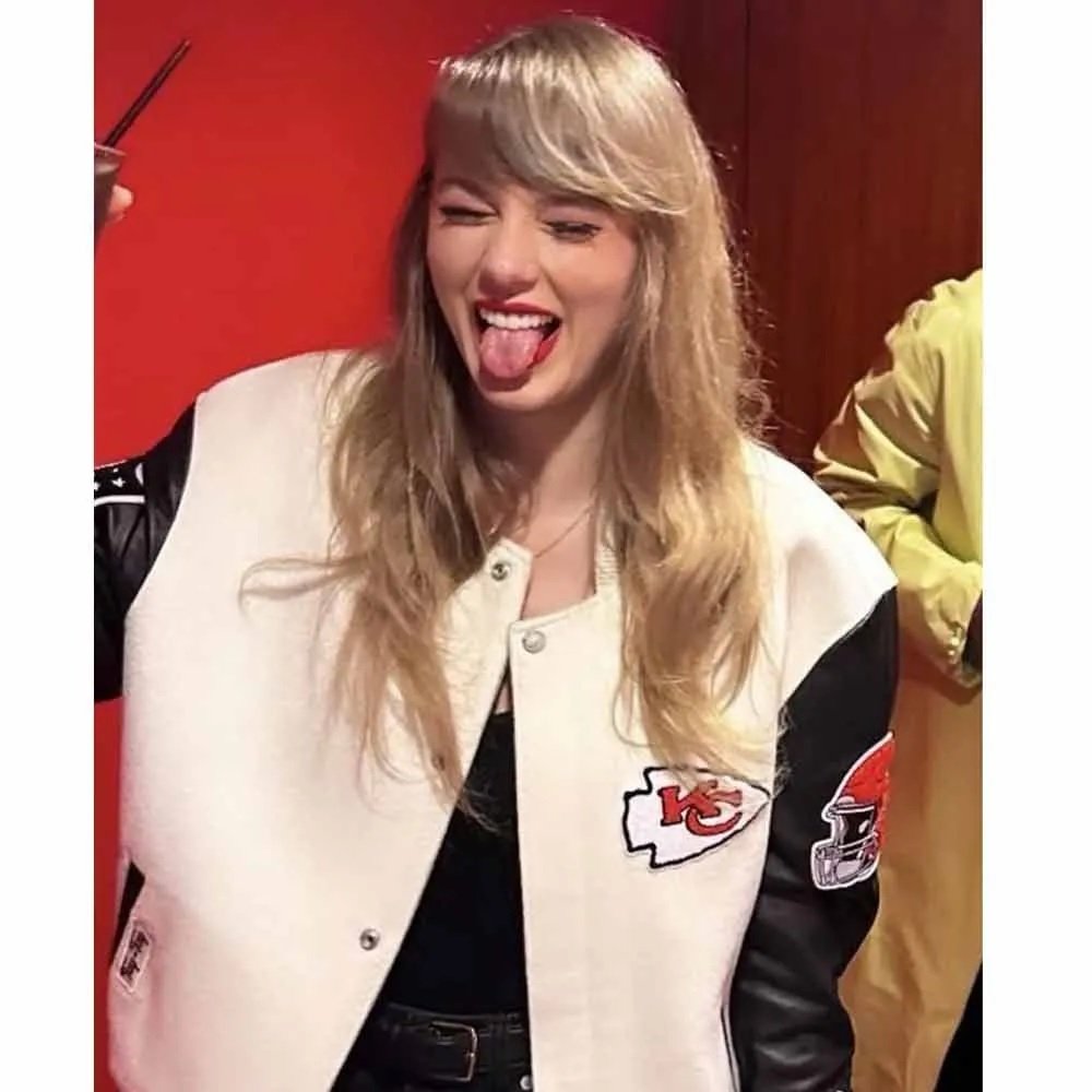 Kansas City Chiefs Taylor Swift Varsity Jacket