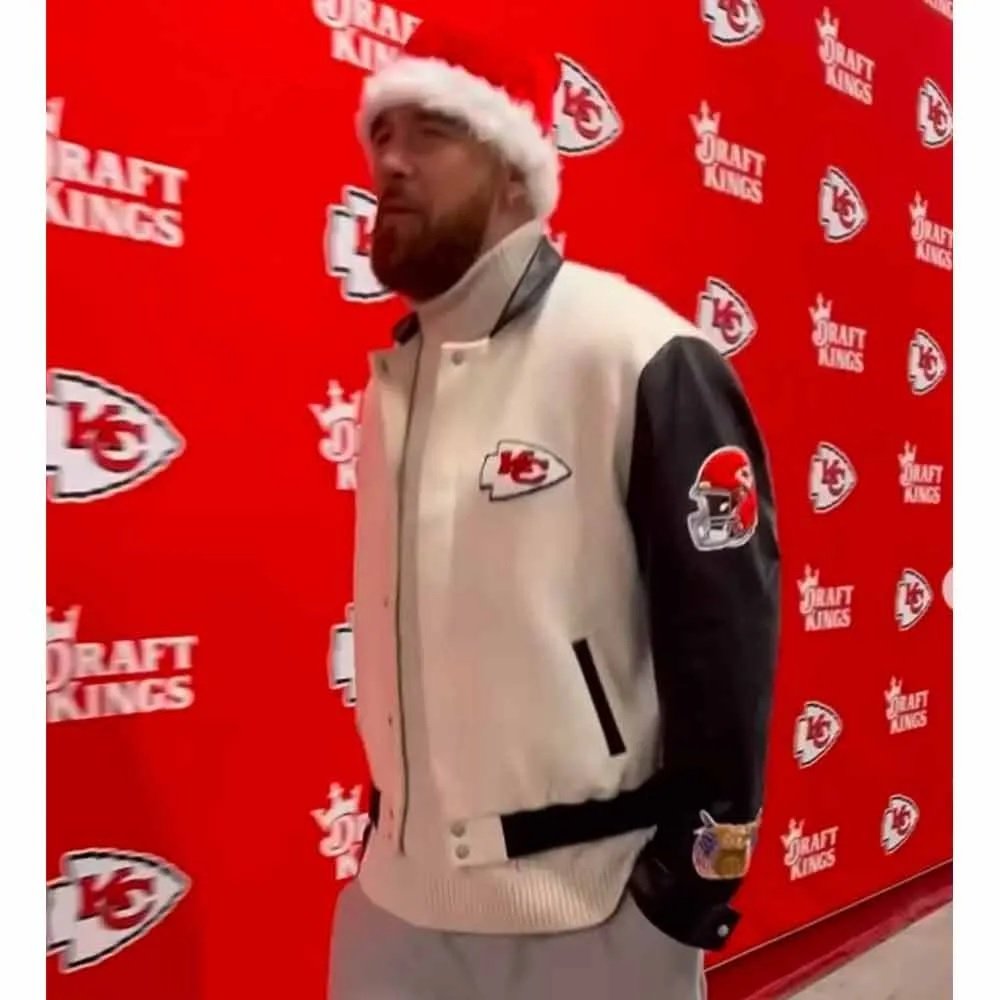 Kansas City Chiefs Travis Kelce Varsity Jacket