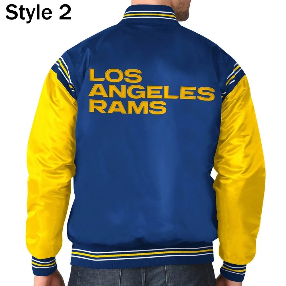 LA Rams Blue and Yellow Jacket