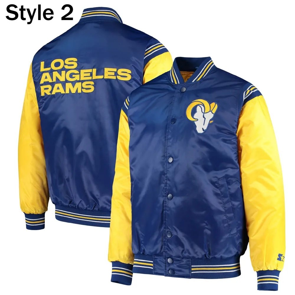 LA Rams Blue and Yellow Jacket