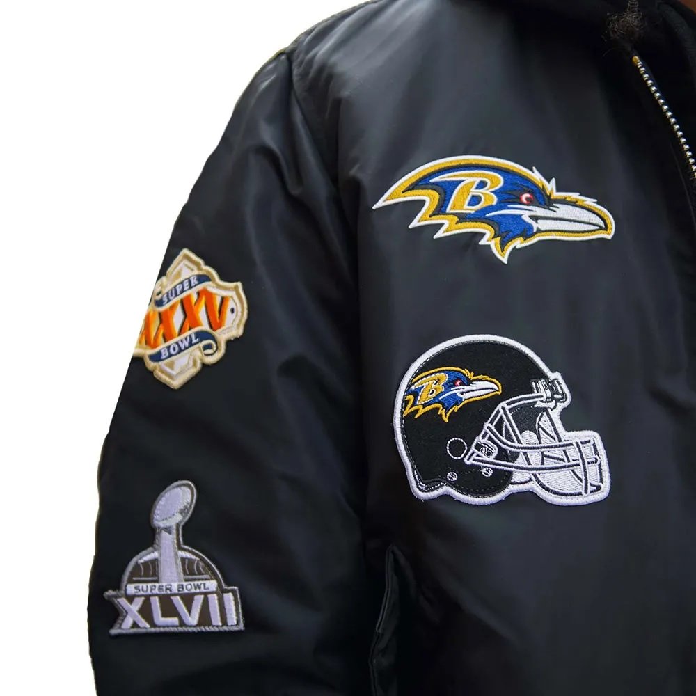 MA-1 Baltimore Ravens Bomber Jacket