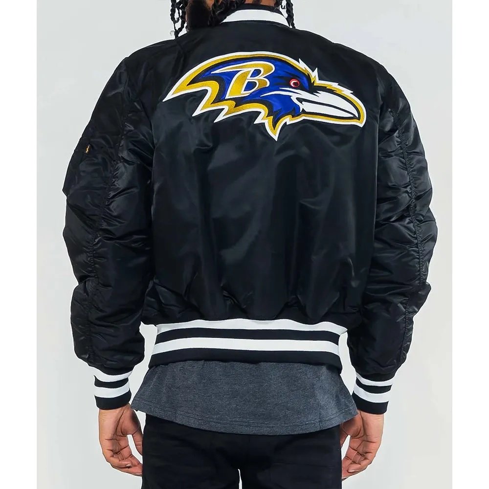 MA-1 Baltimore Ravens Bomber Jacket