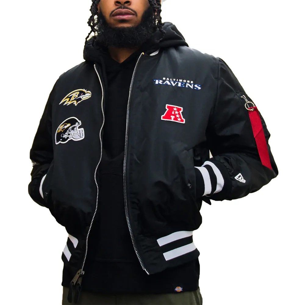 MA-1 Baltimore Ravens Bomber Jacket