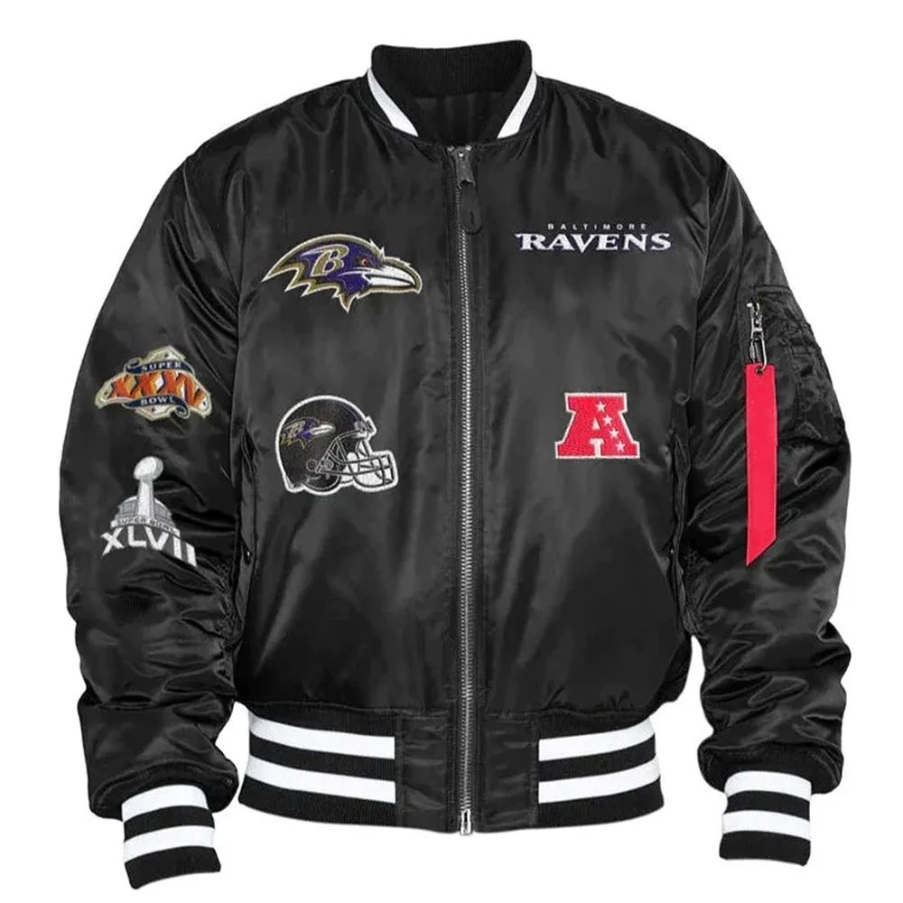 MA-1 Baltimore Ravens Bomber Jacket