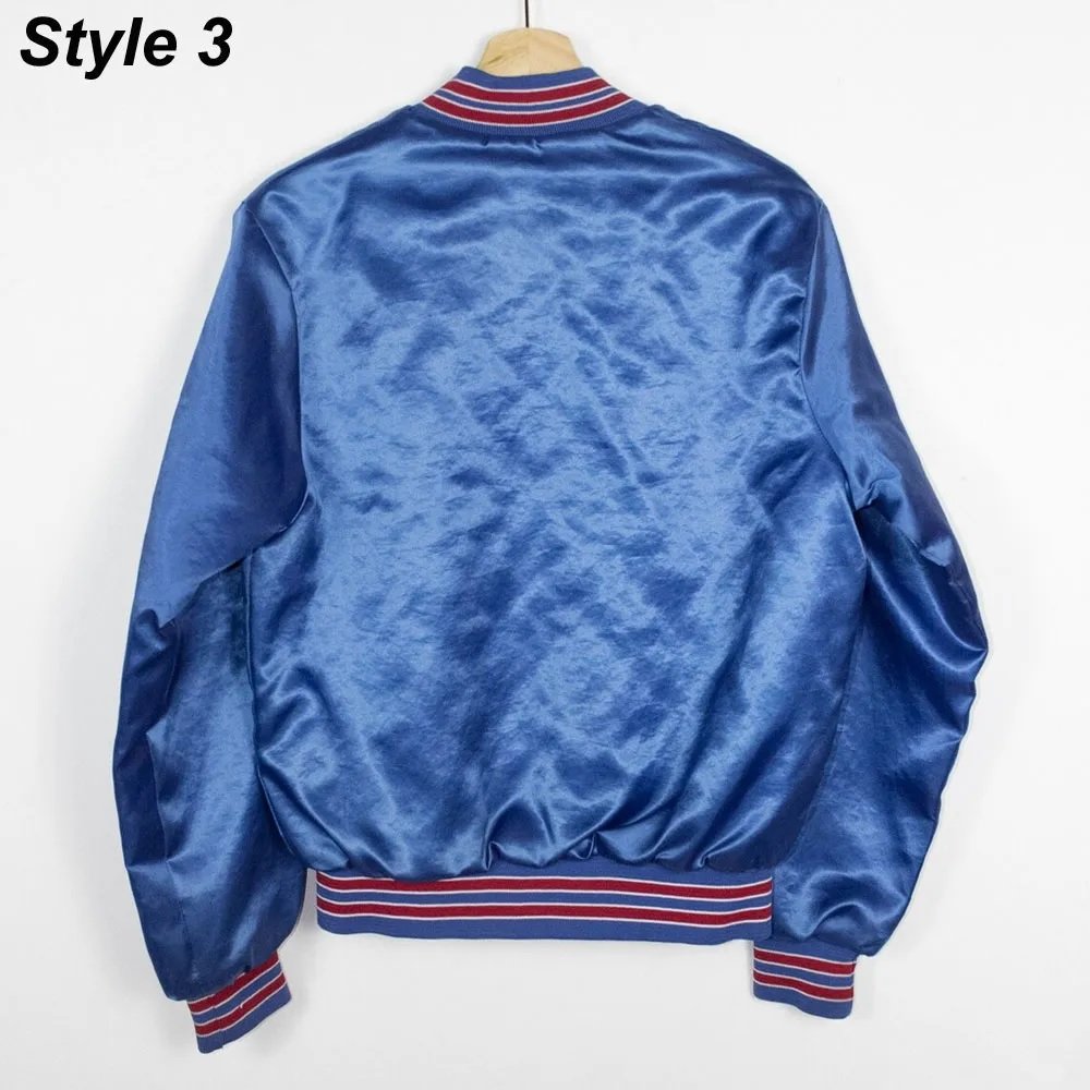 Mafia Buffalo Bills Blue Satin Jacket