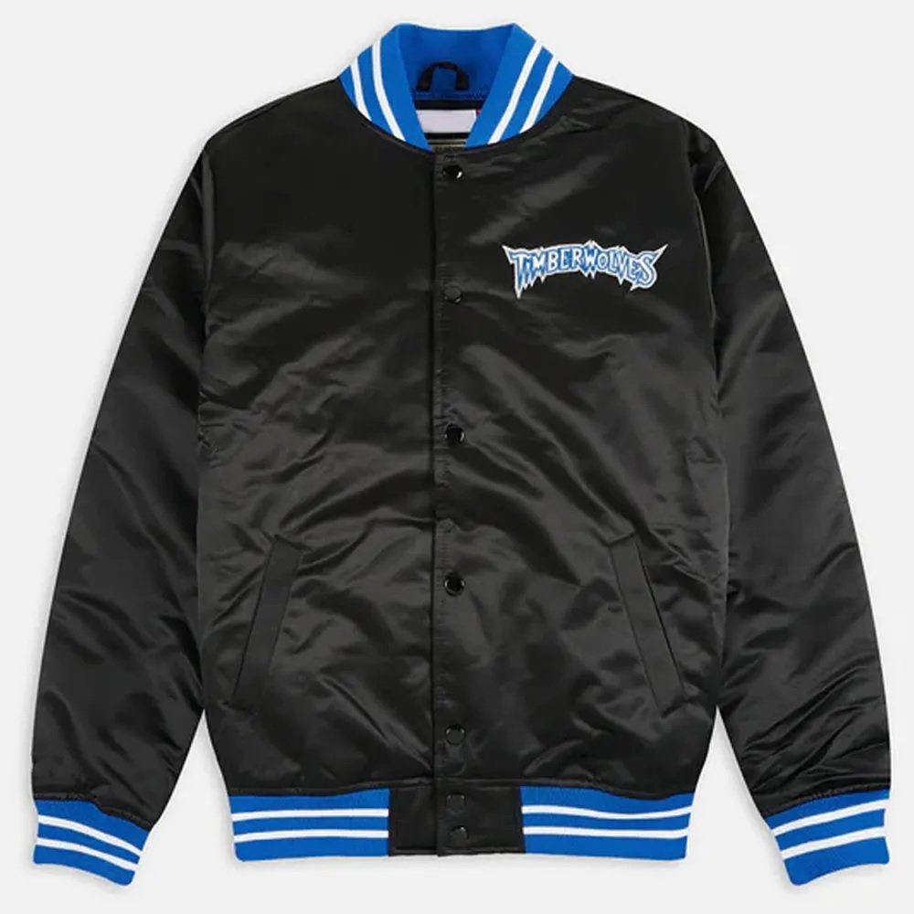 Minnesota Timberwolves Heavyweight Satin Jacket