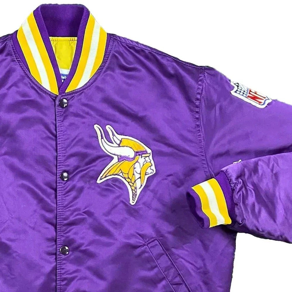 Minnesota Vikings Satin Jacket