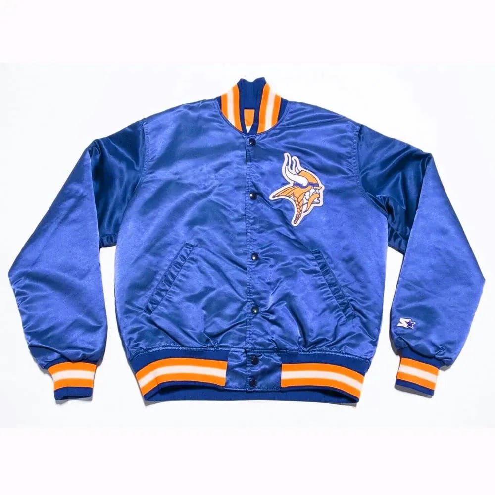 Minnesota Vikings Satin Jacket