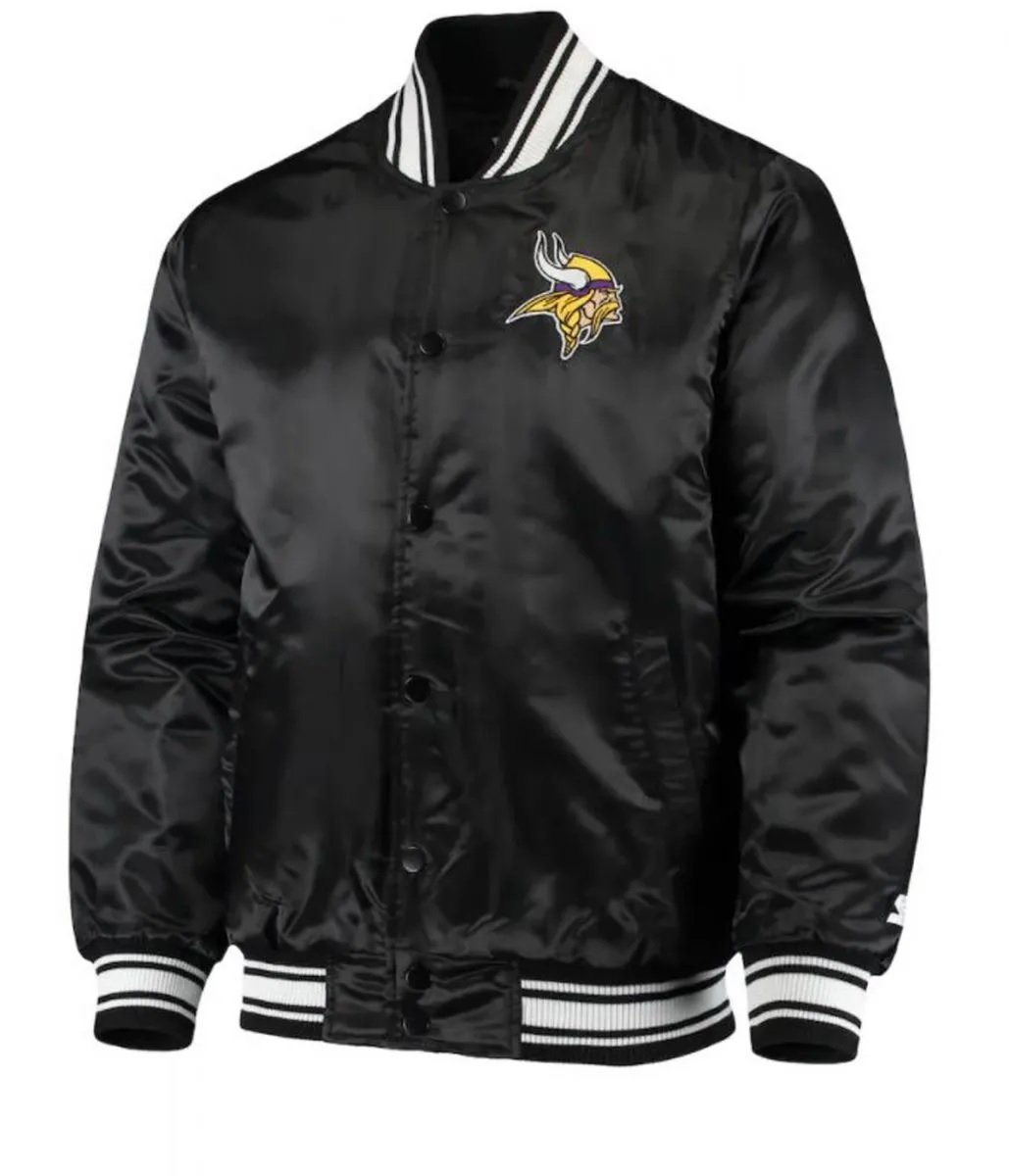 Minnesota Vikings Starter Black Jacket