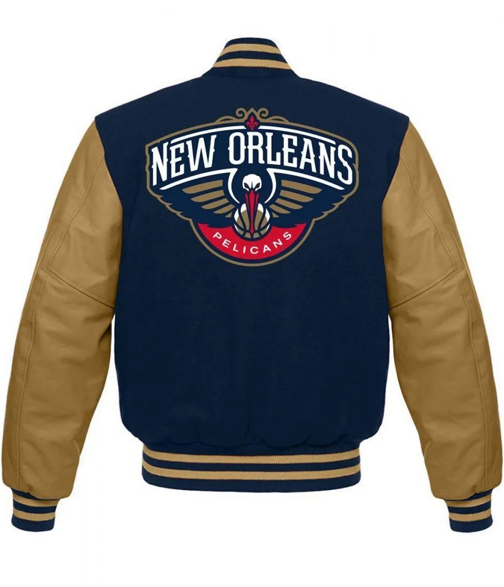 New Orleans Pelicans Letterman Jacket
