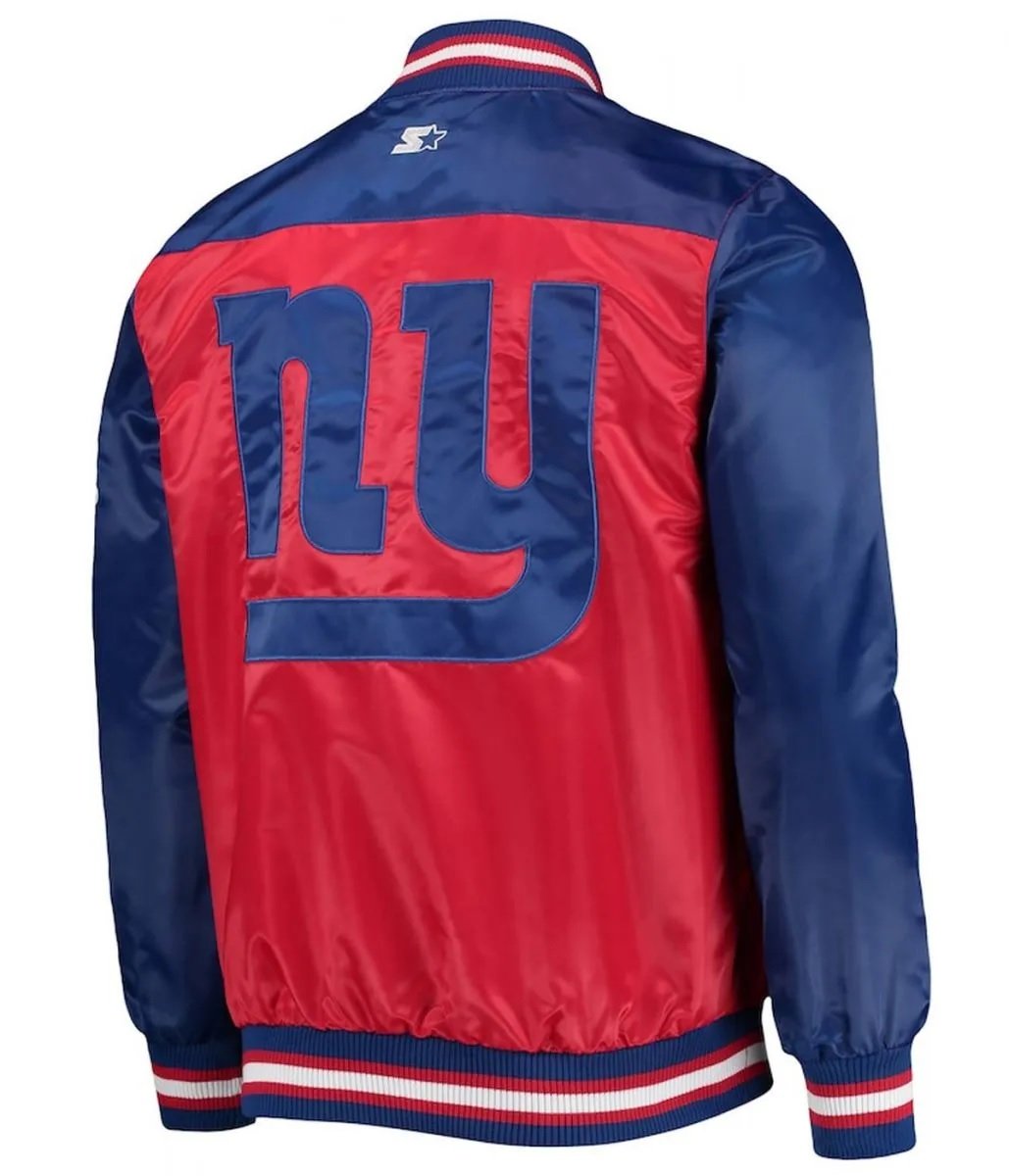 New York Giants The Tradition II Satin Jacket