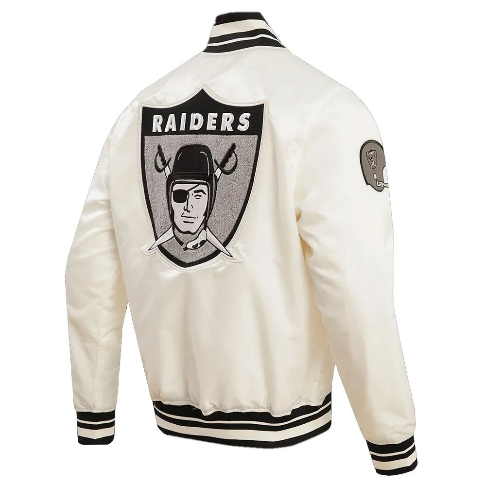 Oakland Raiders Retro Classic Rib Jacke