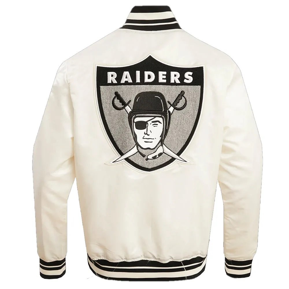 Oakland Raiders Retro Classic Rib Jacke