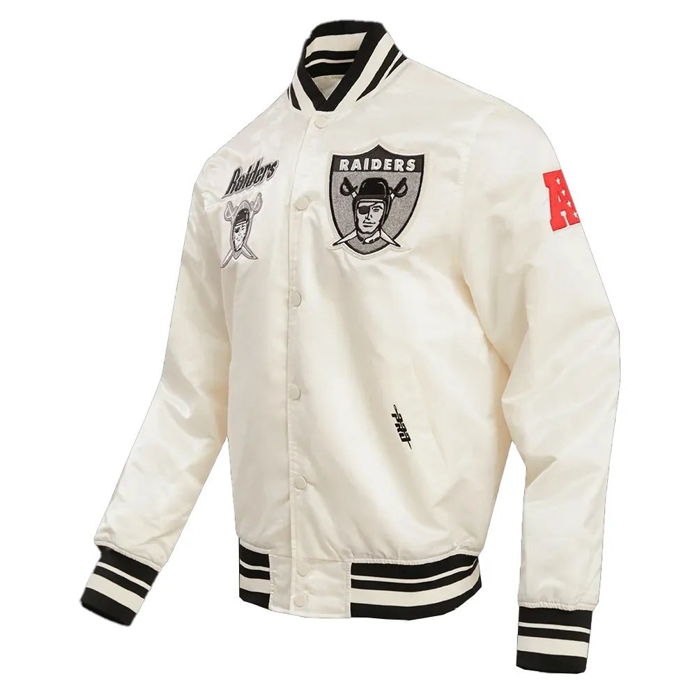 Oakland Raiders Retro Classic Rib Jacke