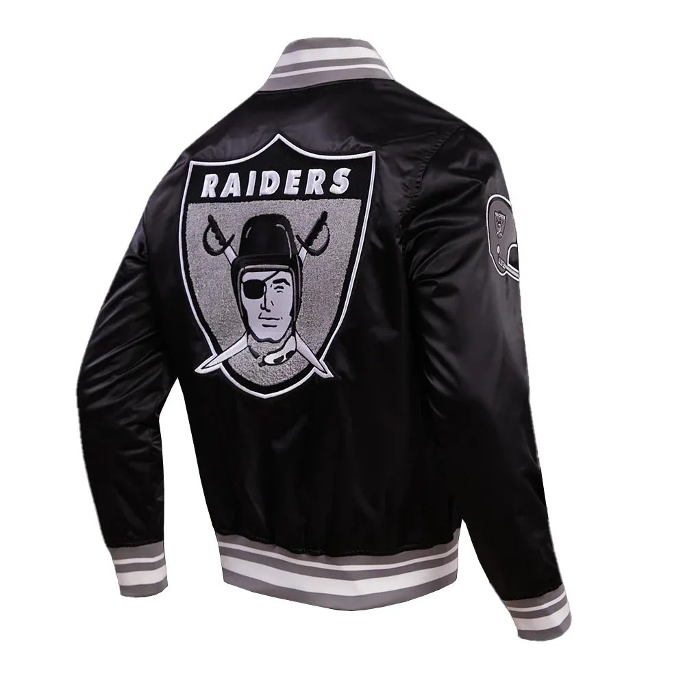 Oakland Raiders Retro Classic Rib Jacke