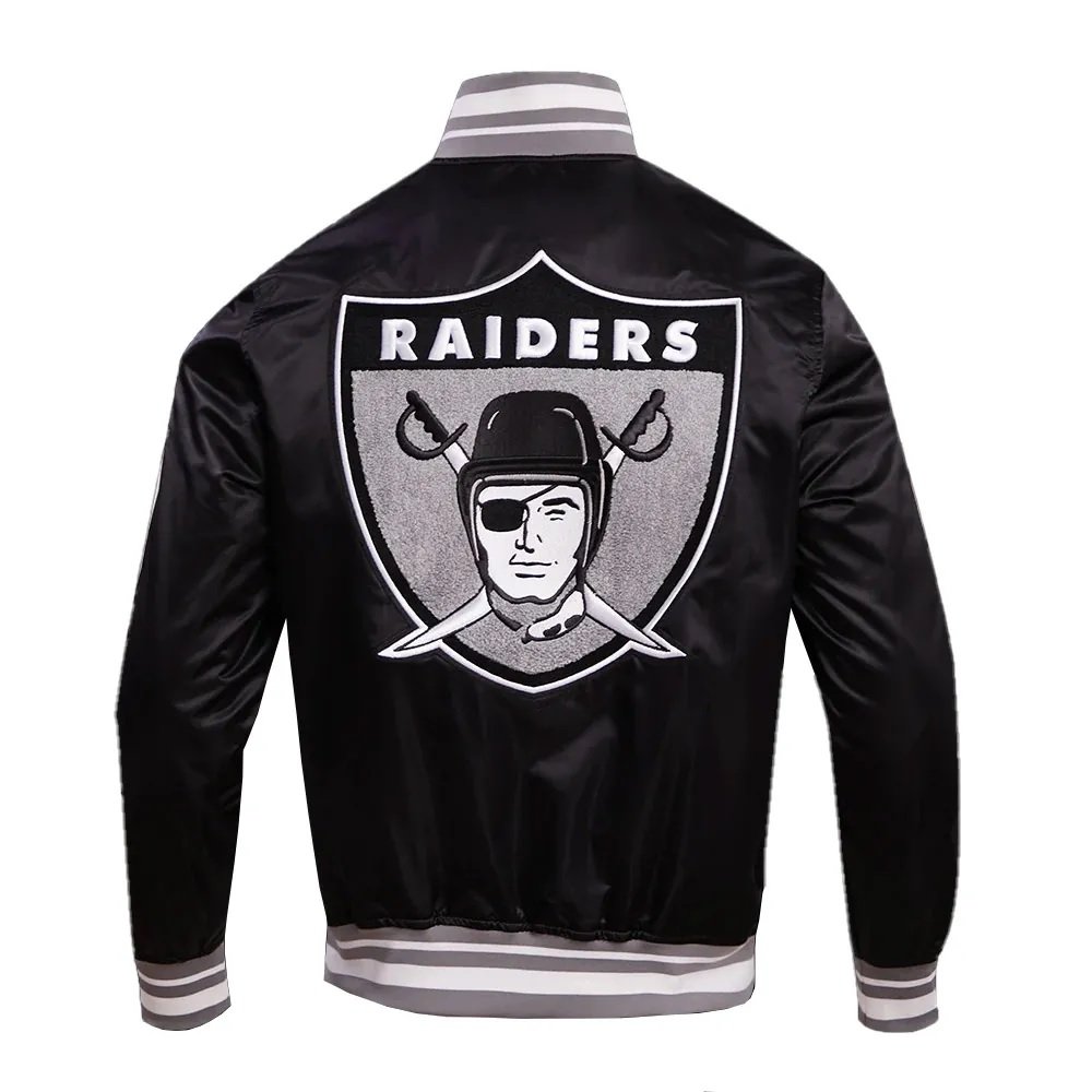 Oakland Raiders Retro Classic Rib Jacke