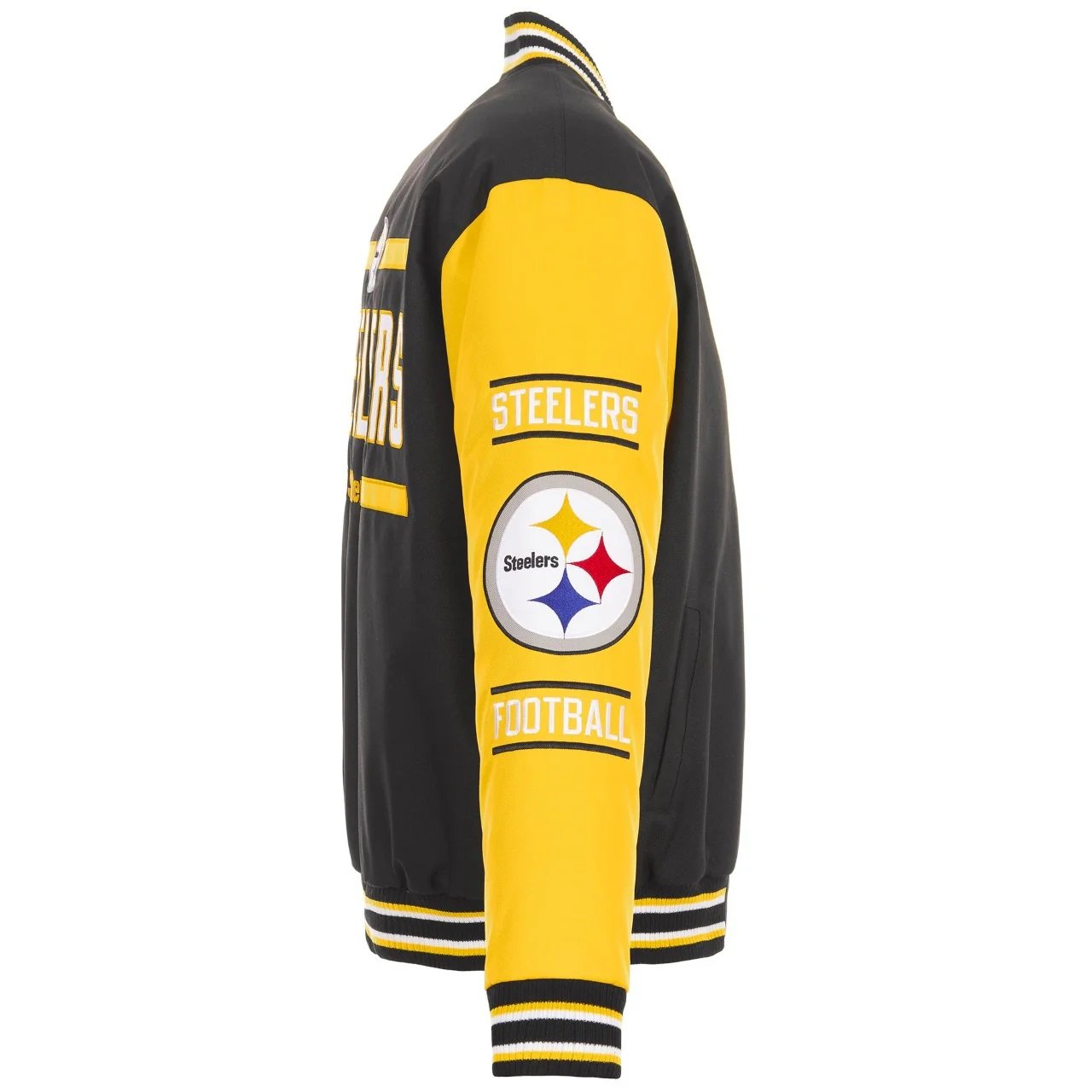 Pittsburgh Steelers Poly Twill Varsity Jacket