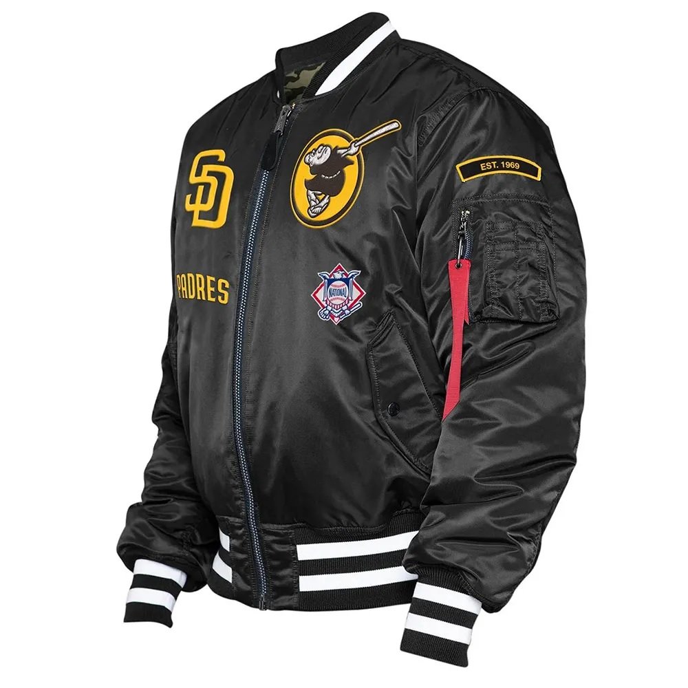 San Diego Padres Bomber MA-1 Jacket