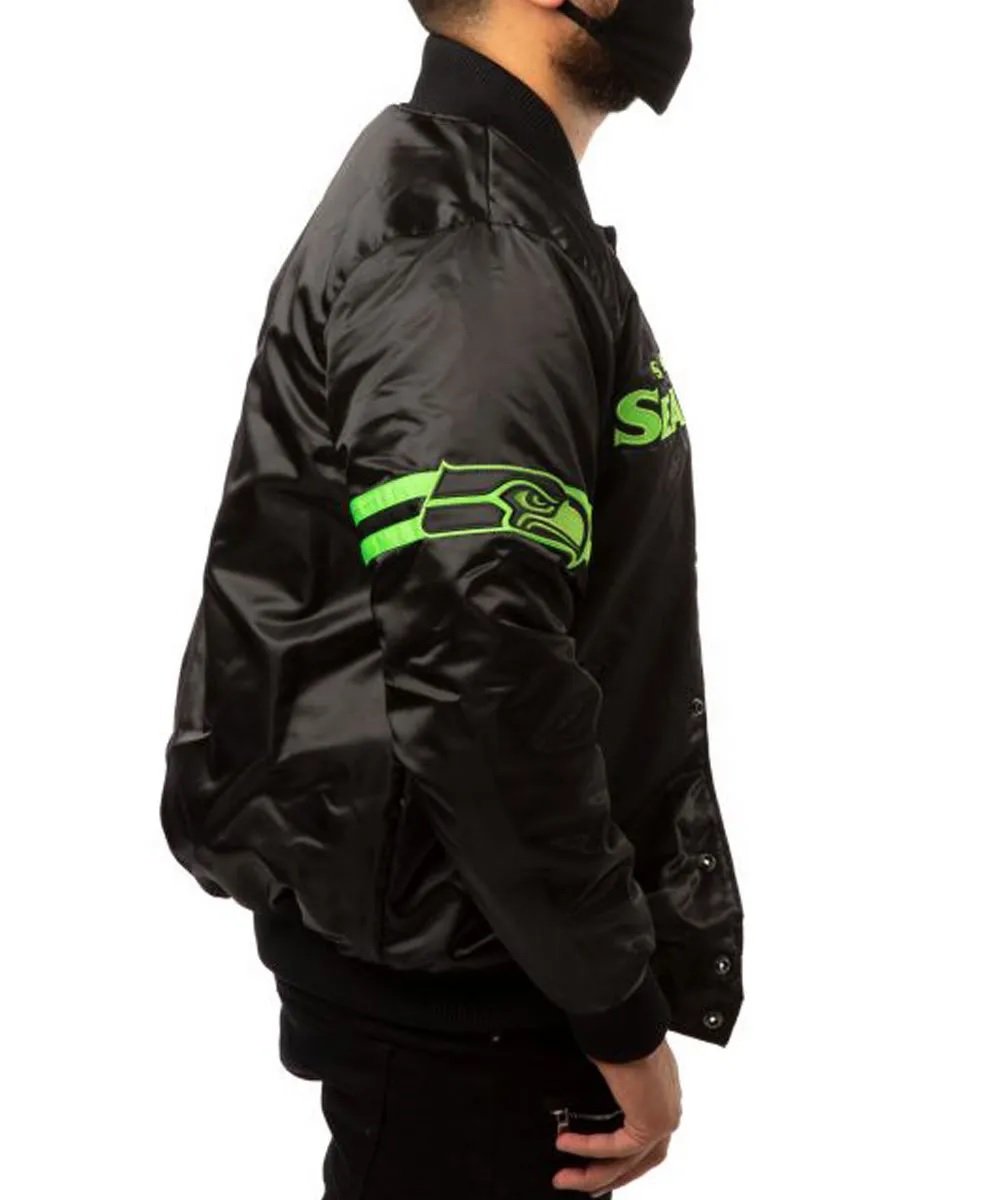 Seattle Seahawks Starter Black Jacket