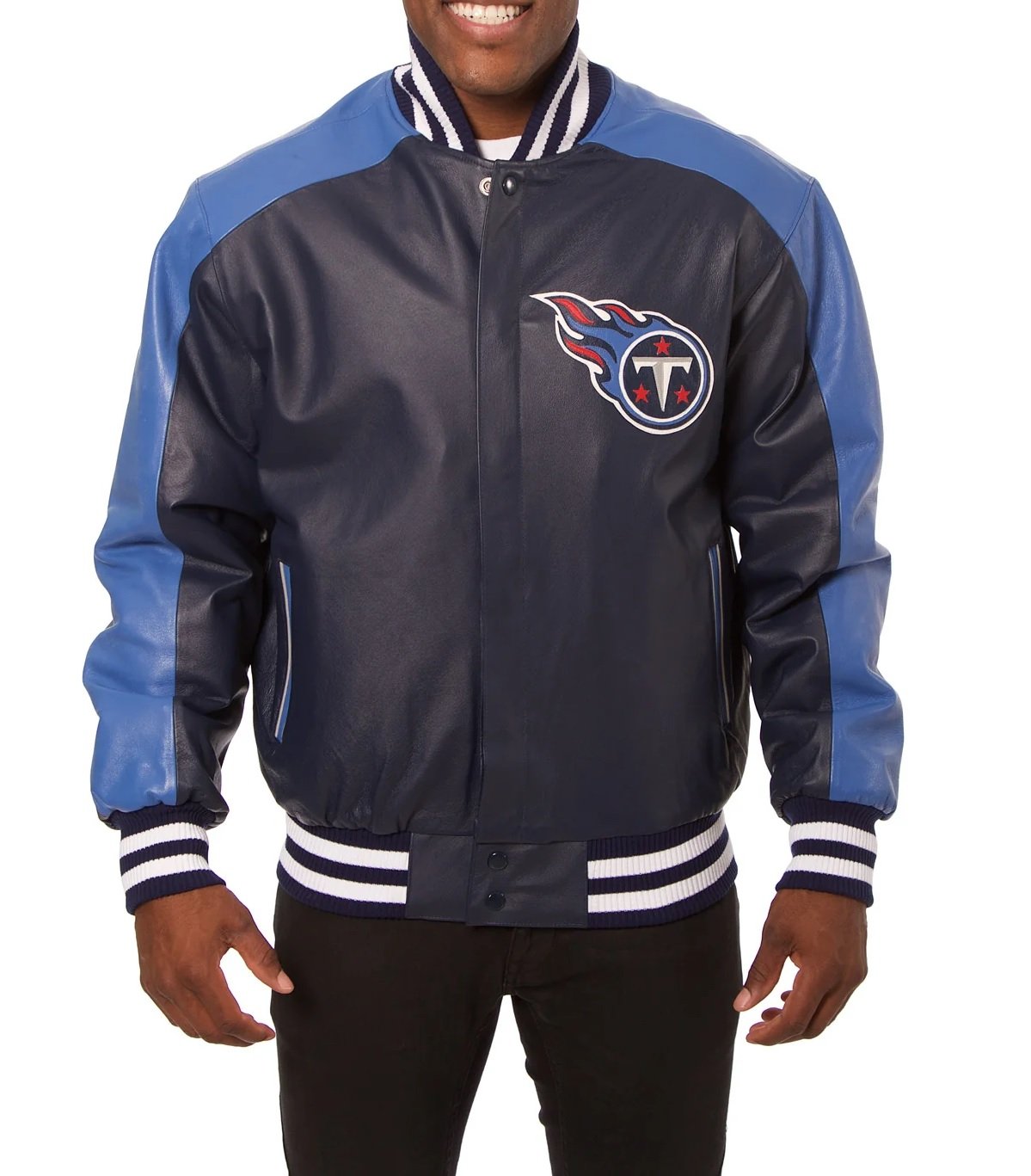 Tennessee Titans Leather Jacket