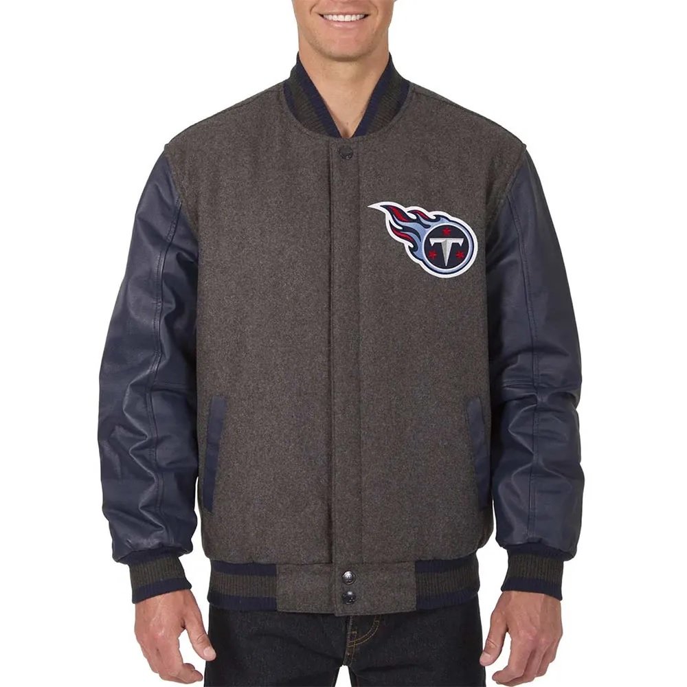 Tennessee Titans Varsity Satin Jacket