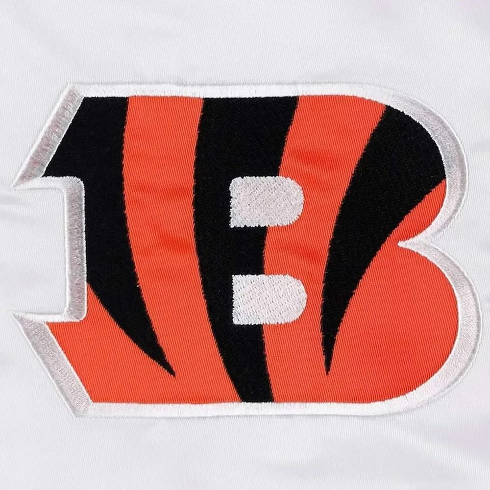 Throwback Warm Up Pitch Cincinnati Bengals Jacket