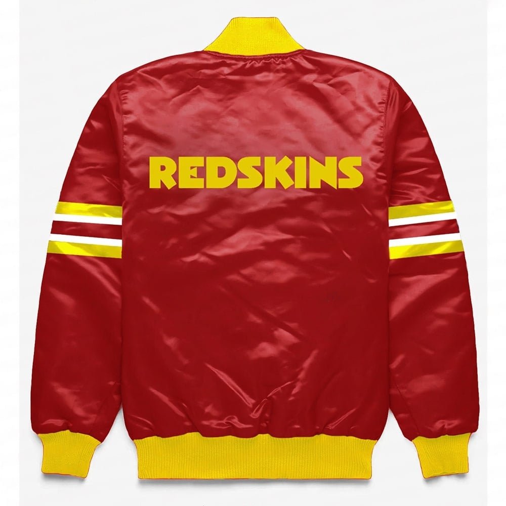 Washington Redskins Button Down Red Jacket