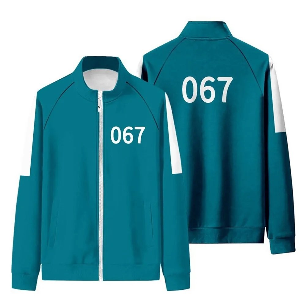 067 Ji-Yeong Squid Game Green Track Jacket 01