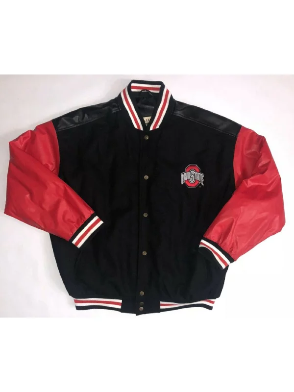 Ohio State Buckeye Vintage Steve & Barry Varsity Letterman Jacket